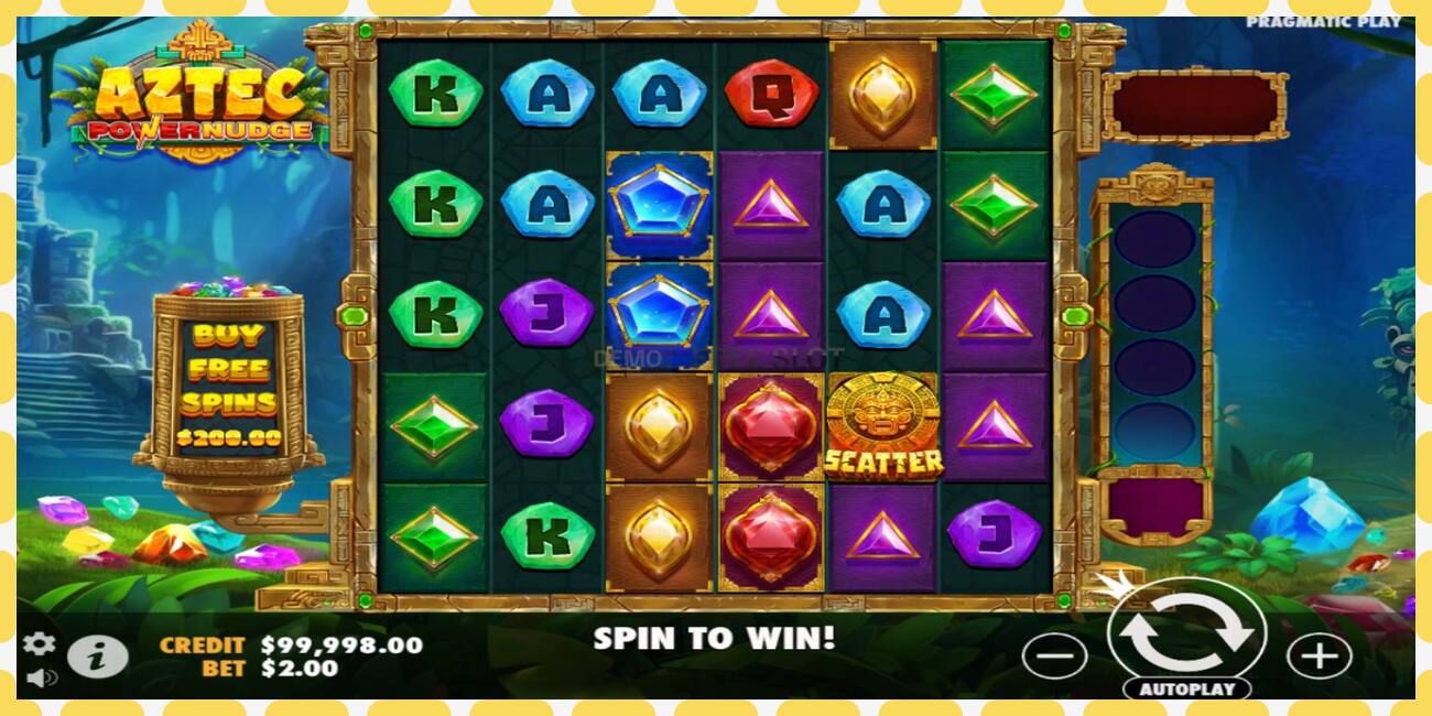 Demo slot Aztec Powernudge free and without registration, picture - 1