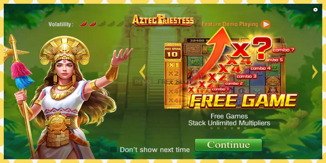 Demo slot Aztec Priestess zadarmo a bez registrácie, obrázok - 1