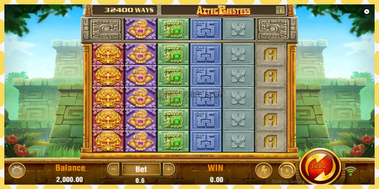 Demo-slot Aztec Priestess gratis en zonder registratie, afbeelding - 1