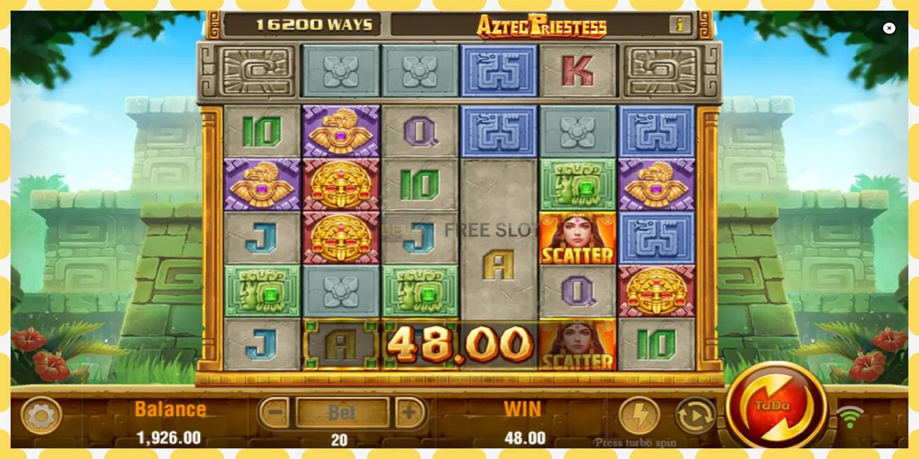 Demo-slot Aztec Priestess gratis en zonder registratie, afbeelding - 1