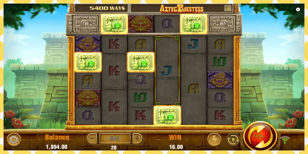 Slot dimostrativo Aztec Priestess gratuito e senza registrazione, immagine - 1