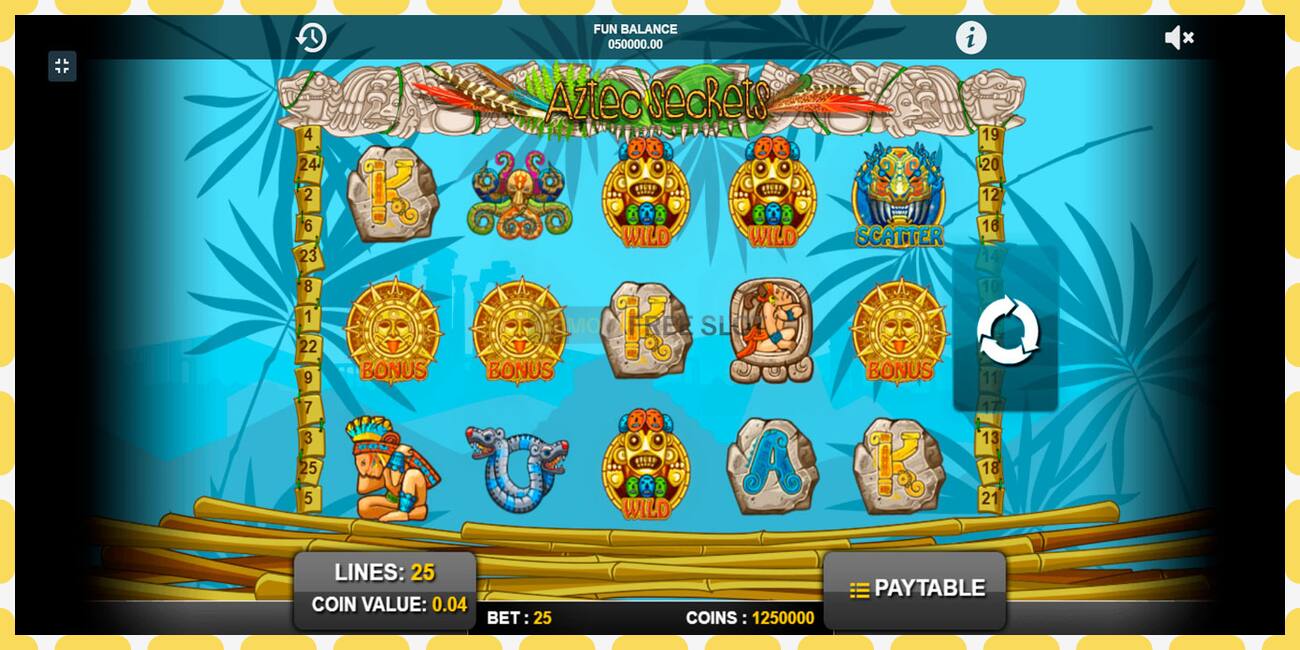 Demo slot Aztec Secrets free and without registration, picture - 1