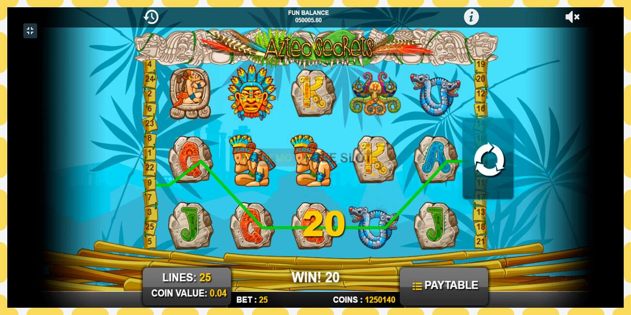 Demo slot Aztec Secrets free and without registration, picture - 1