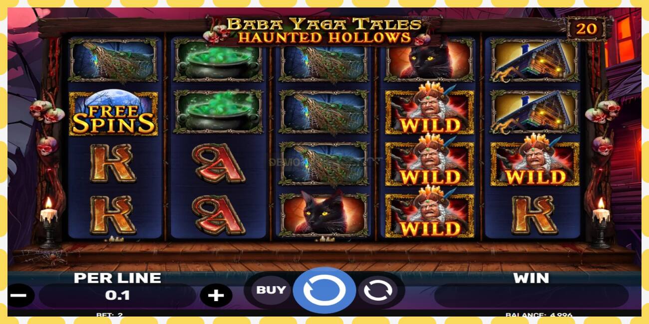 Slot dimostrativo Baba Yaga Tales - Haunted Hollows gratuito e senza registrazione, immagine - 1