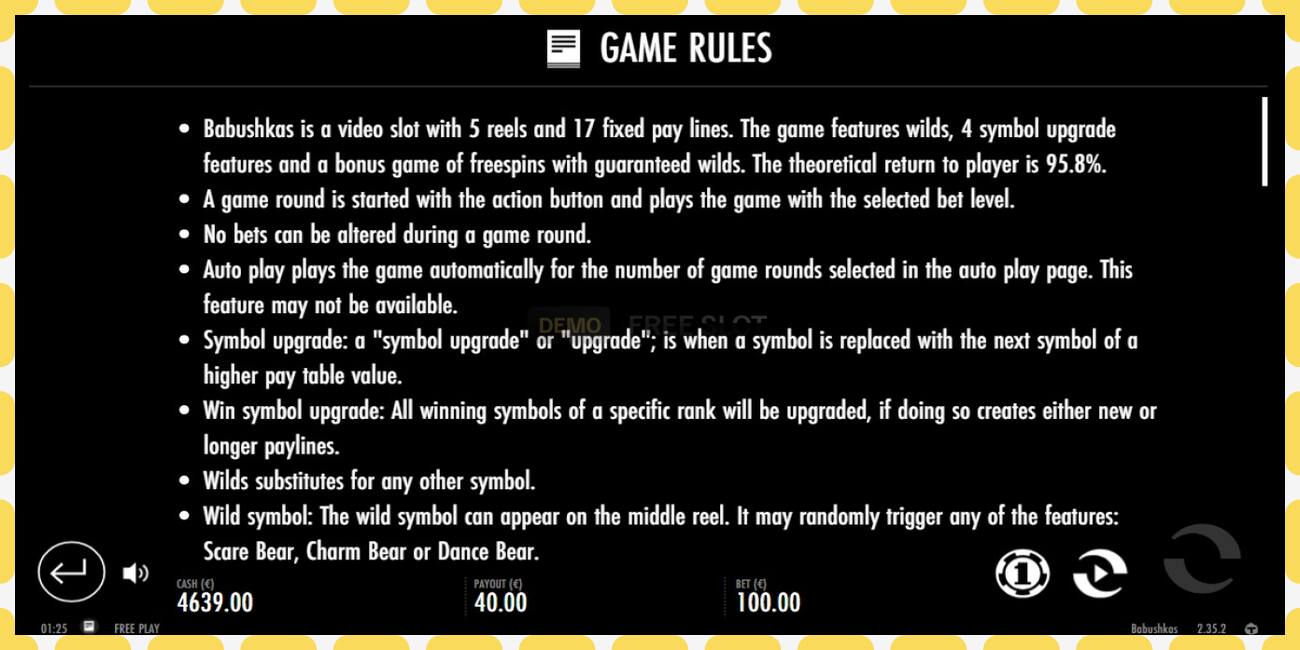 Demo slot Babushkas free and without registration, picture - 1