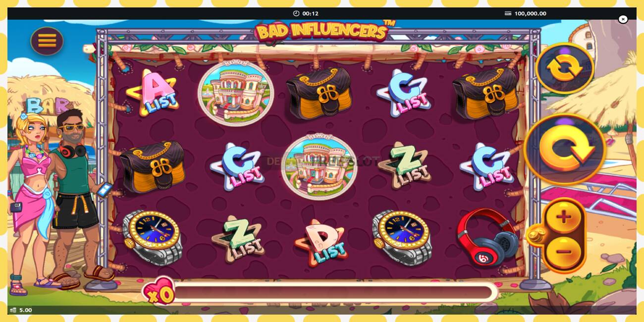 Demo slot Bad Influencers free and without registration, picture - 1