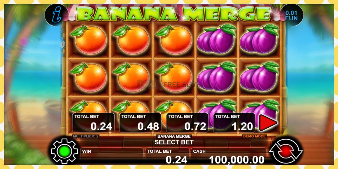 Demo-spor Banana Merge gratis og uten registrering, bilde - 1