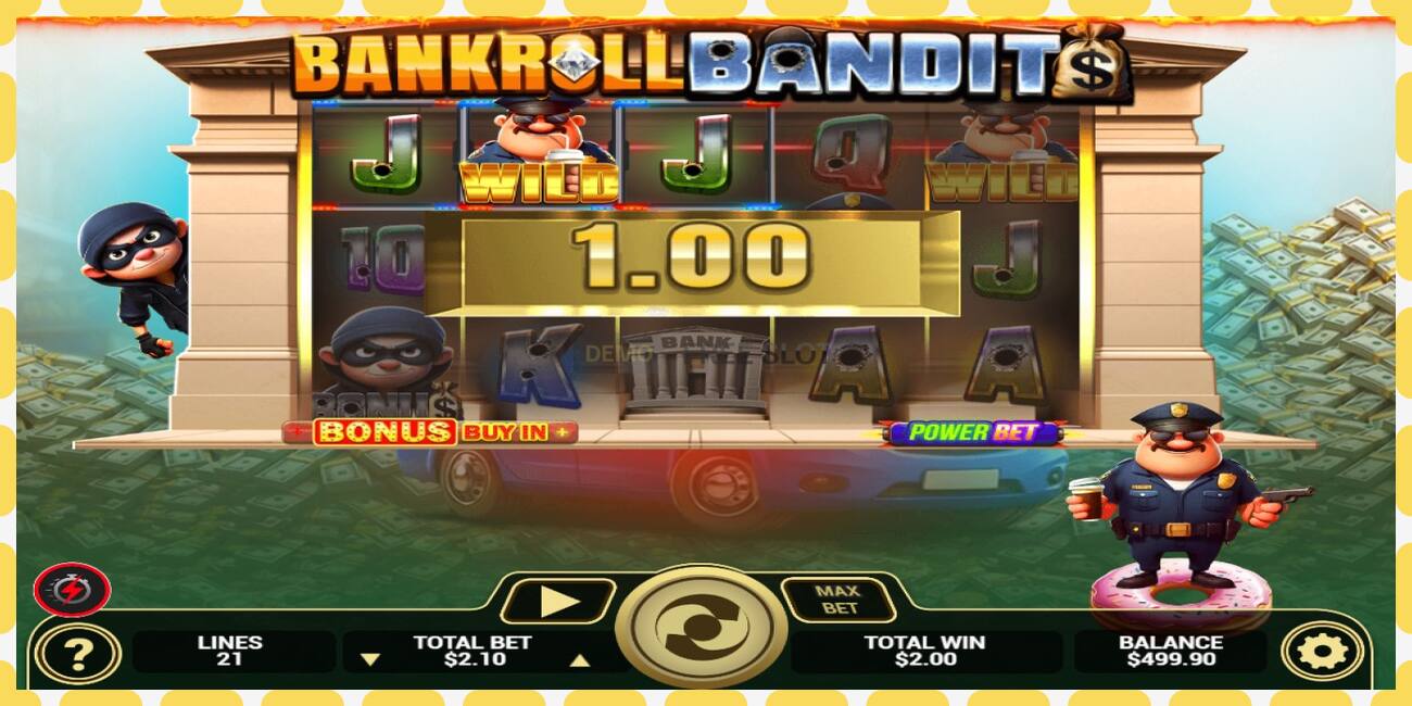 Demo slot Bankroll Bandits free and without registration, picture - 1