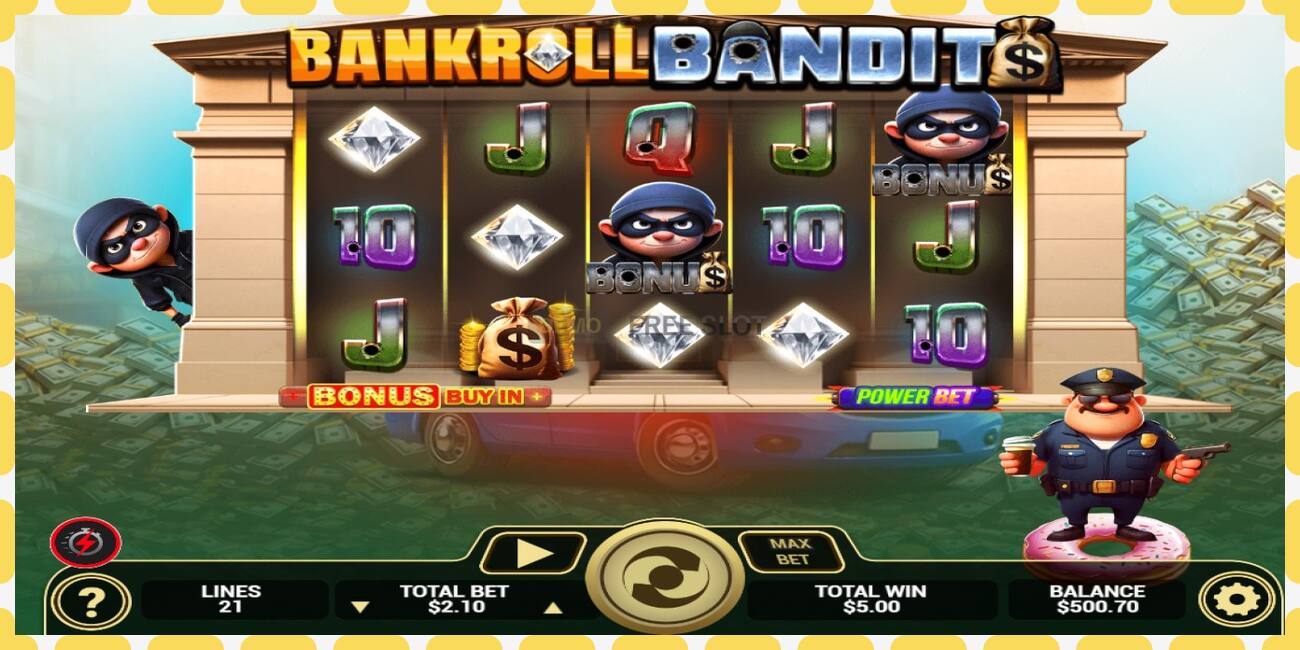 Demo slot Bankroll Bandits free and without registration, picture - 1