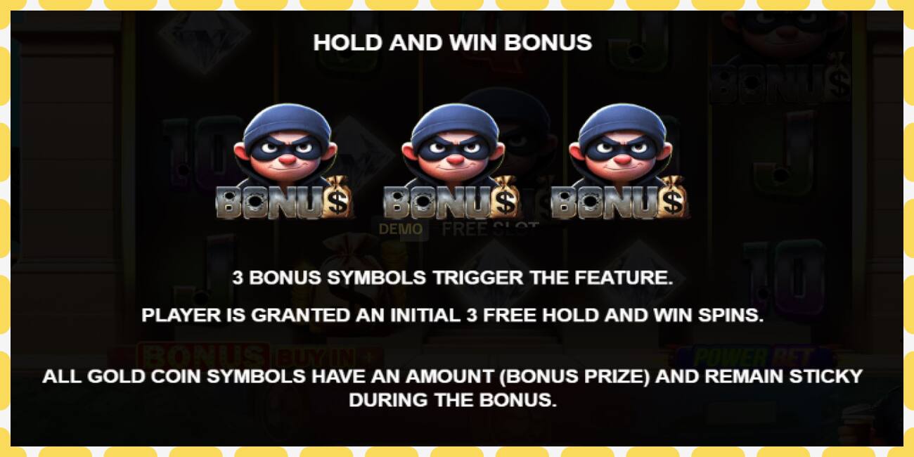 Demo slot Bankroll Bandits free and without registration, picture - 1