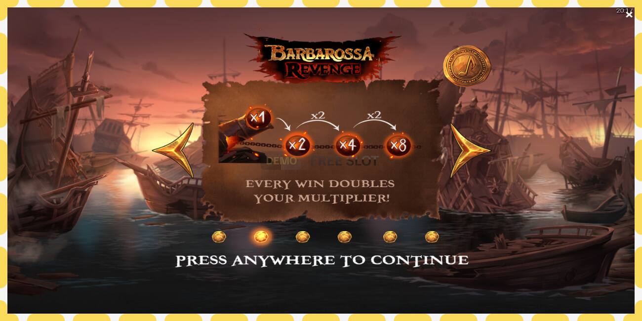 Demo slot Barbarossa Revenge free and without registration, picture - 1