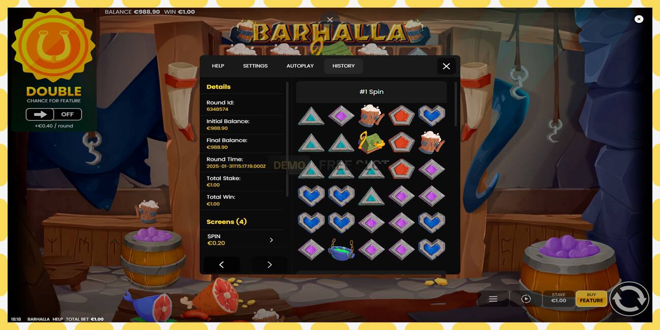 Demo slot Barhalla free and without registration, picture - 1