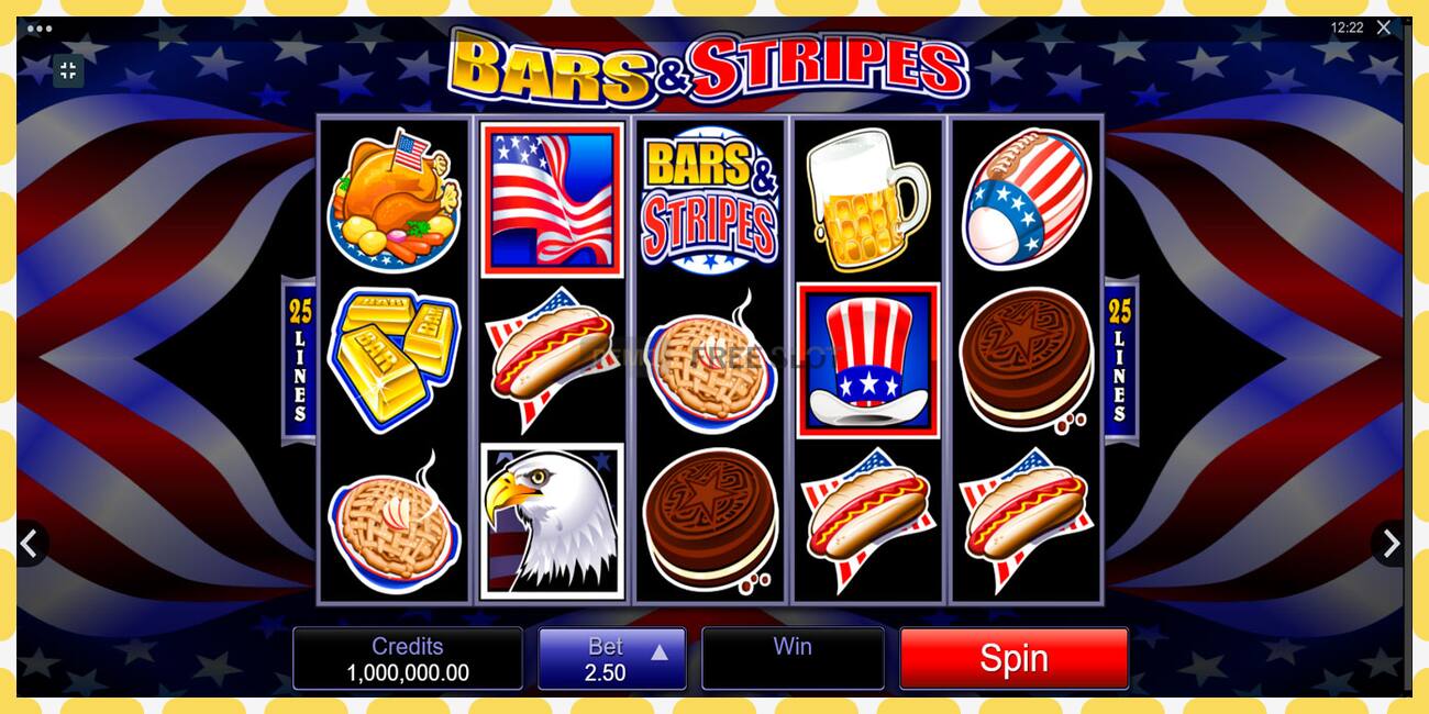 Demo slot Bars and Stripes free and without registration, picture - 1