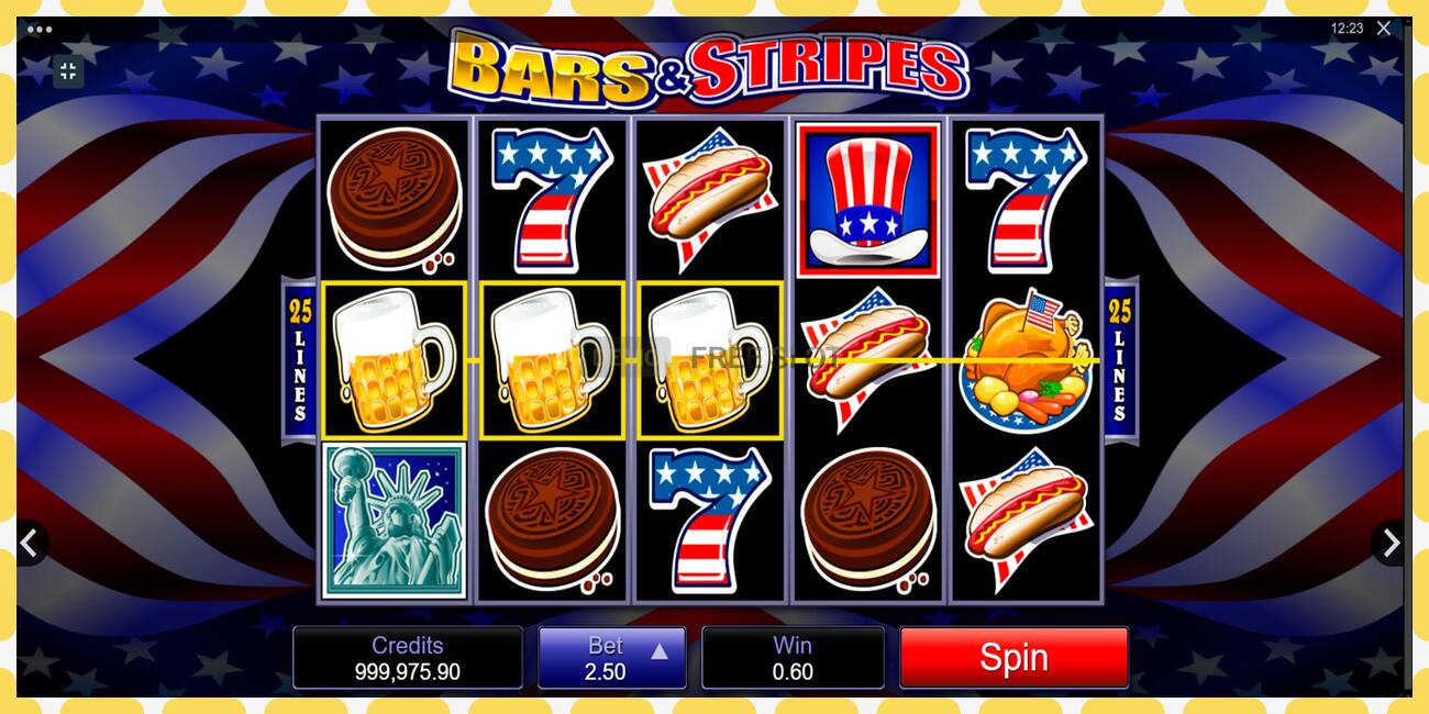 Demo slot Bars and Stripes free and without registration, picture - 1