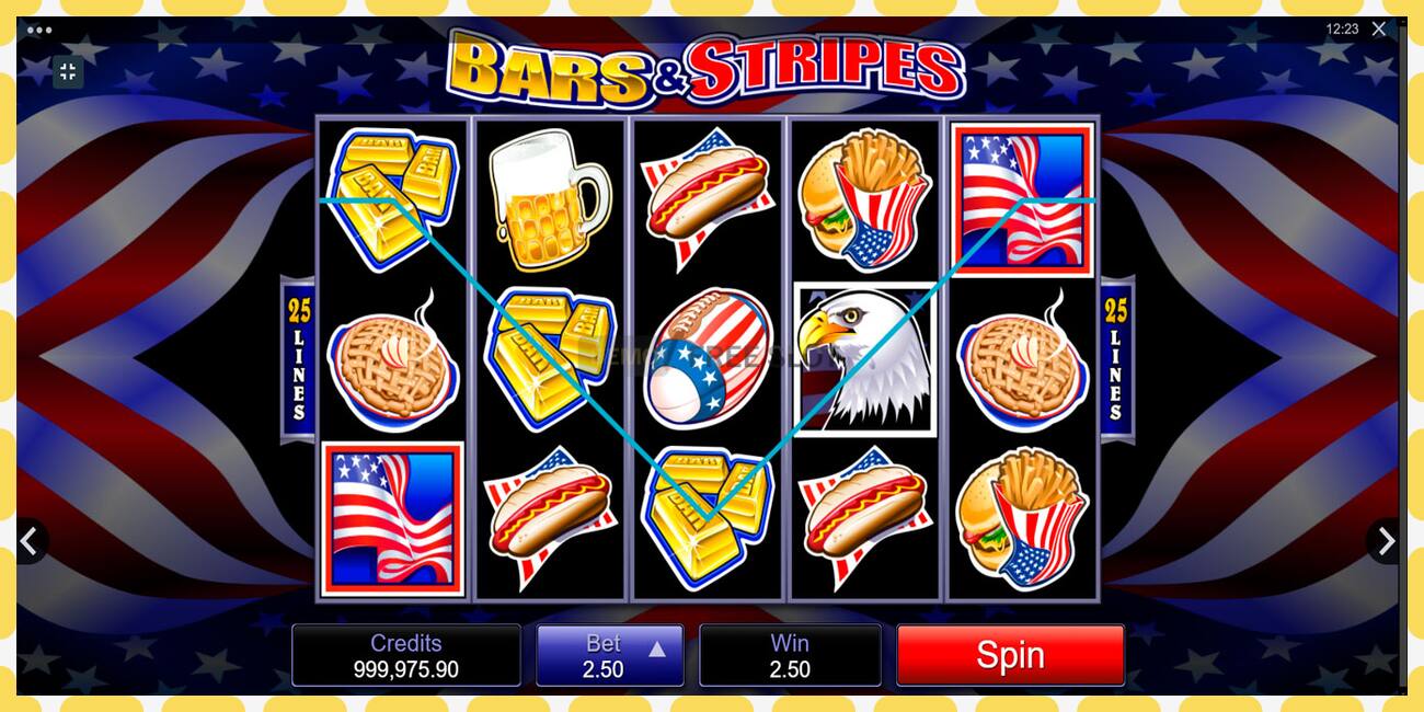 Demo slot Bars and Stripes free and without registration, picture - 1