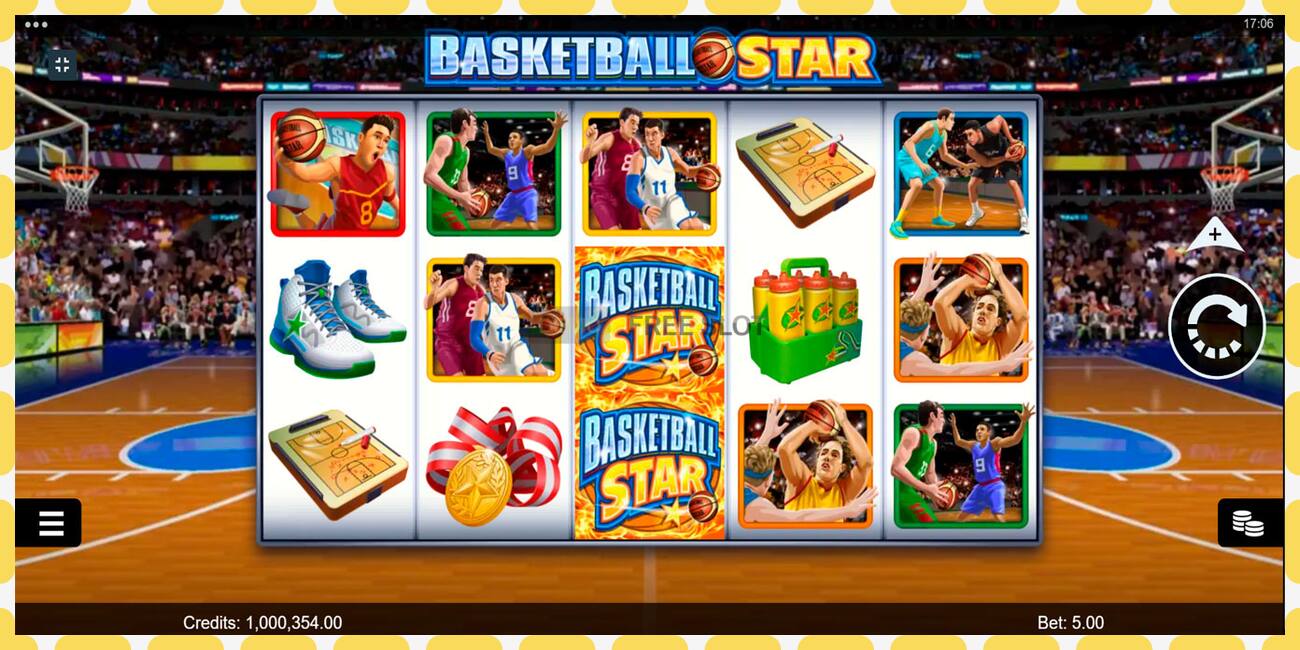 Demo slot Basketball Star free and without registration, picture - 1