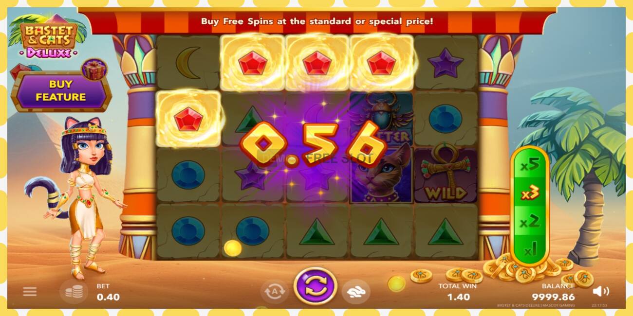 Demo slot Bastet & Cats Deluxe free and without registration, picture - 1