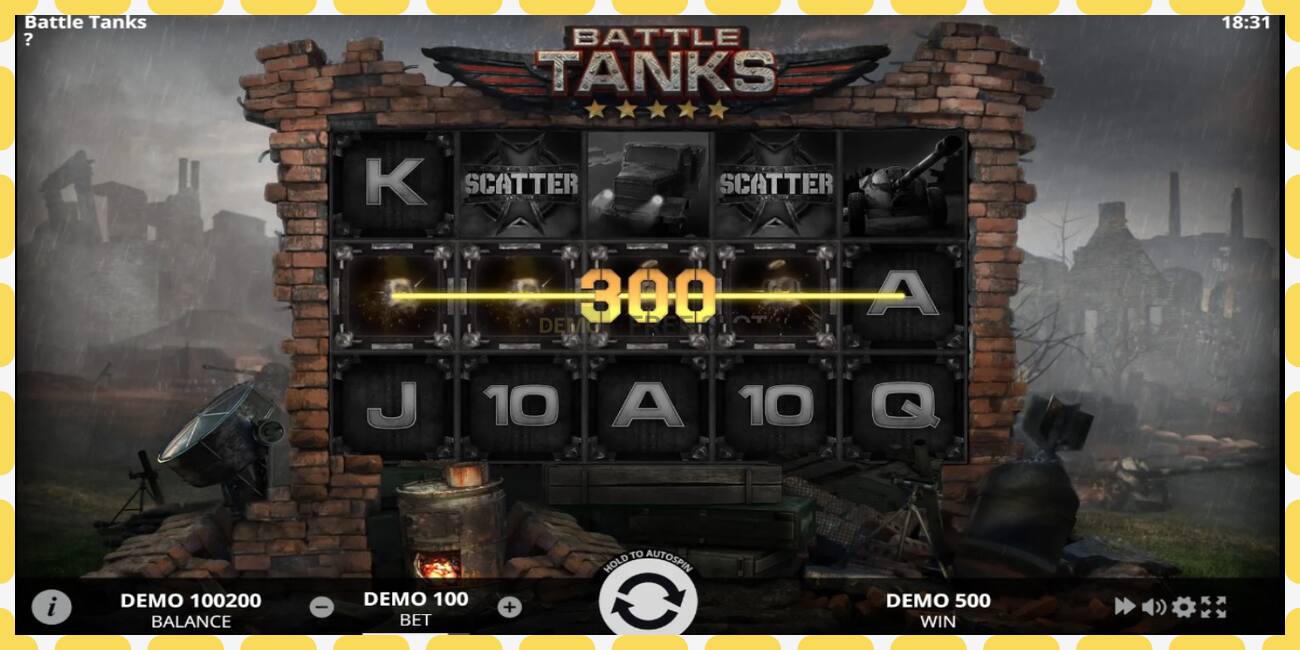 Demo slot Battle Tanks free and without registration, picture - 1