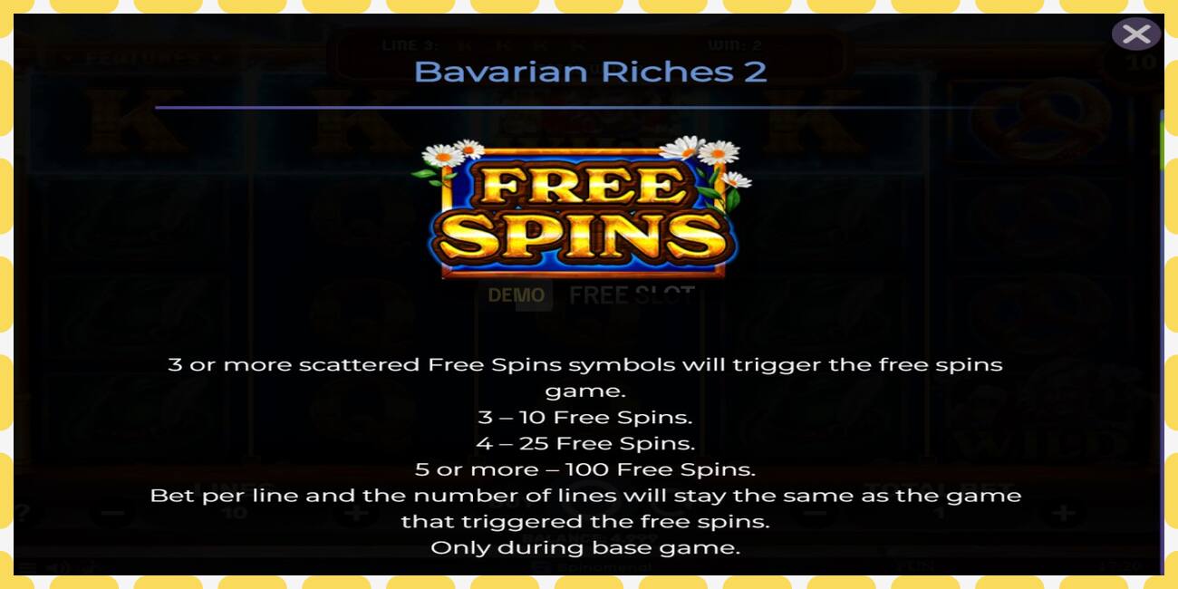 Demo slot Bavarian Riches 2 free and without registration, picture - 1