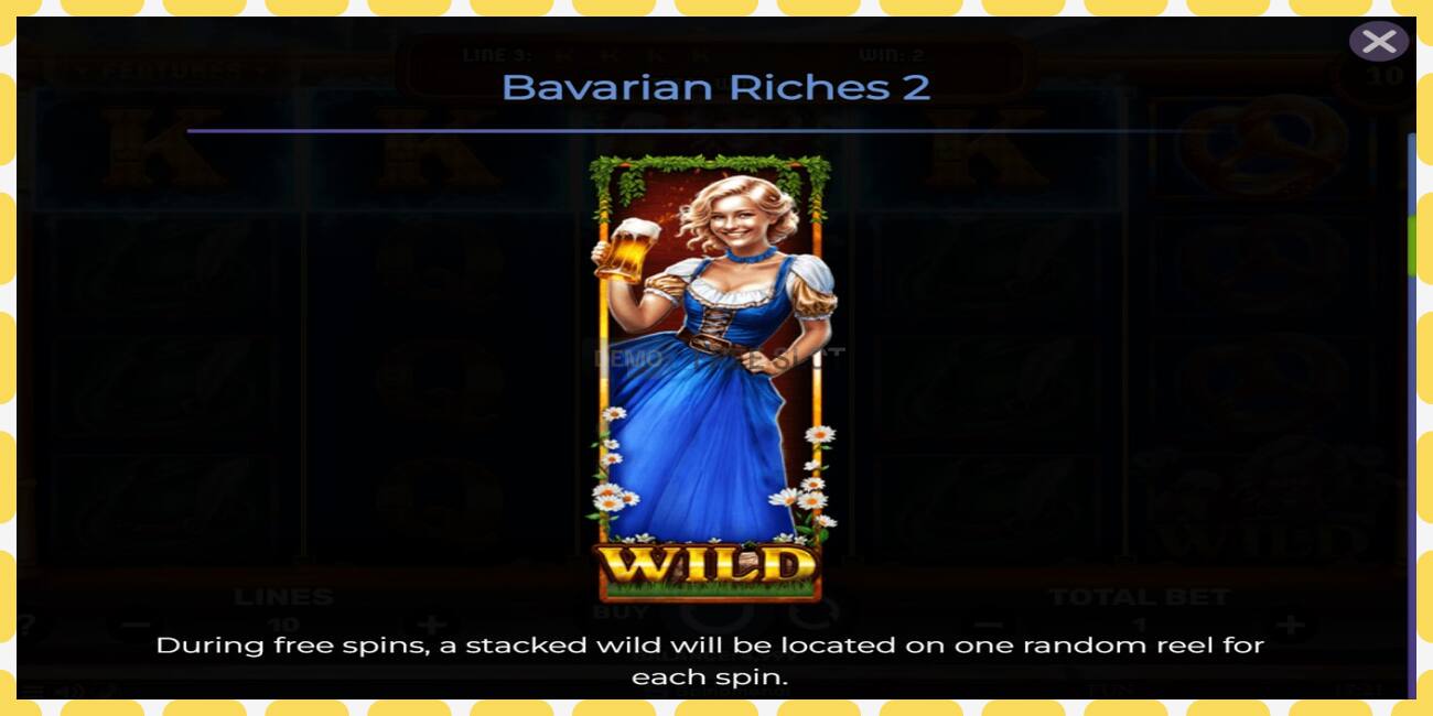 Demo slot Bavarian Riches 2 free and without registration, picture - 1