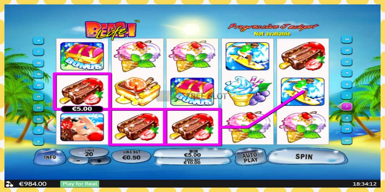 Demo slot Beach Life free and without registration, picture - 1