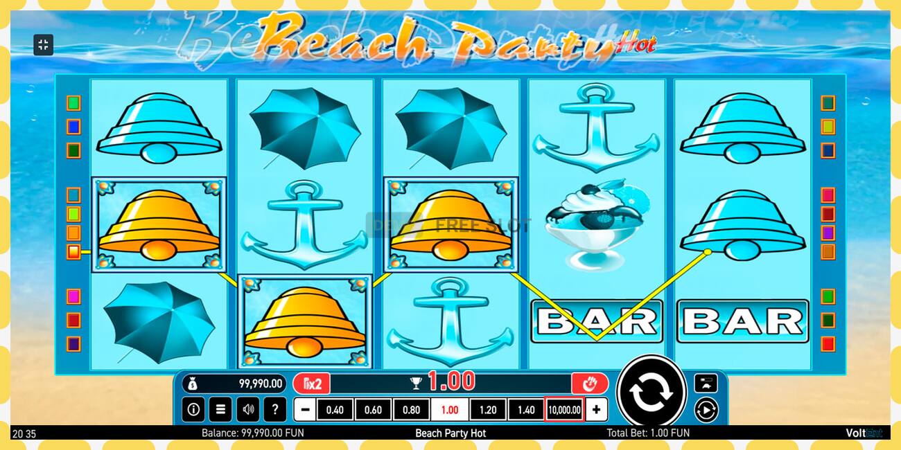 Demo slot Beach Party Hot free and without registration, picture - 1