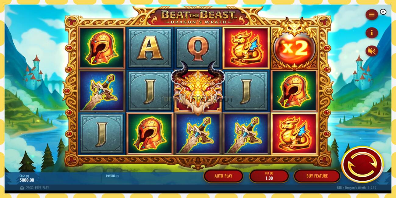 Demo slot Beat the Beast Dragons Wrath free and without registration, picture - 1