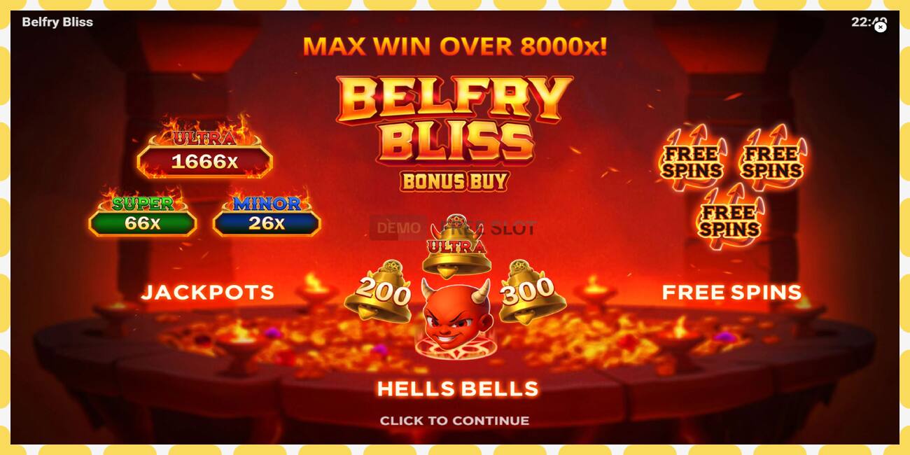 Slot demo Belfry Bliss gratuit și fără înregistrare, imagine - 1