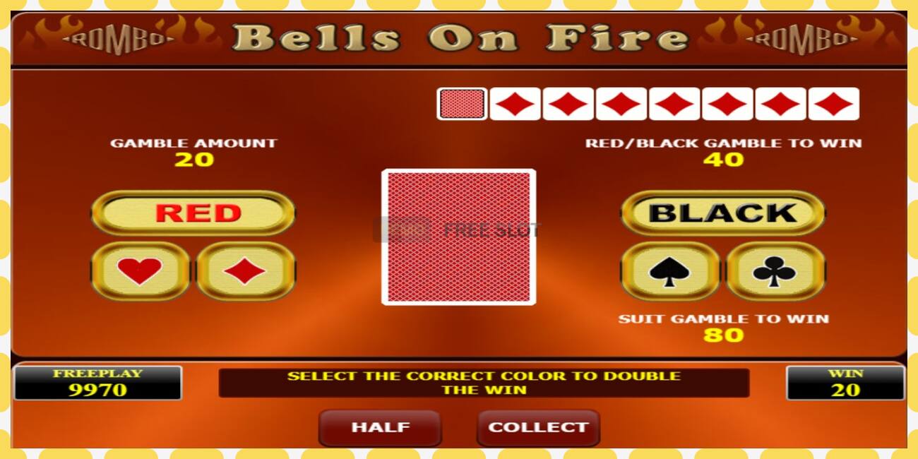 Demo slot Bells on Fire Rombo free and without registration, picture - 1