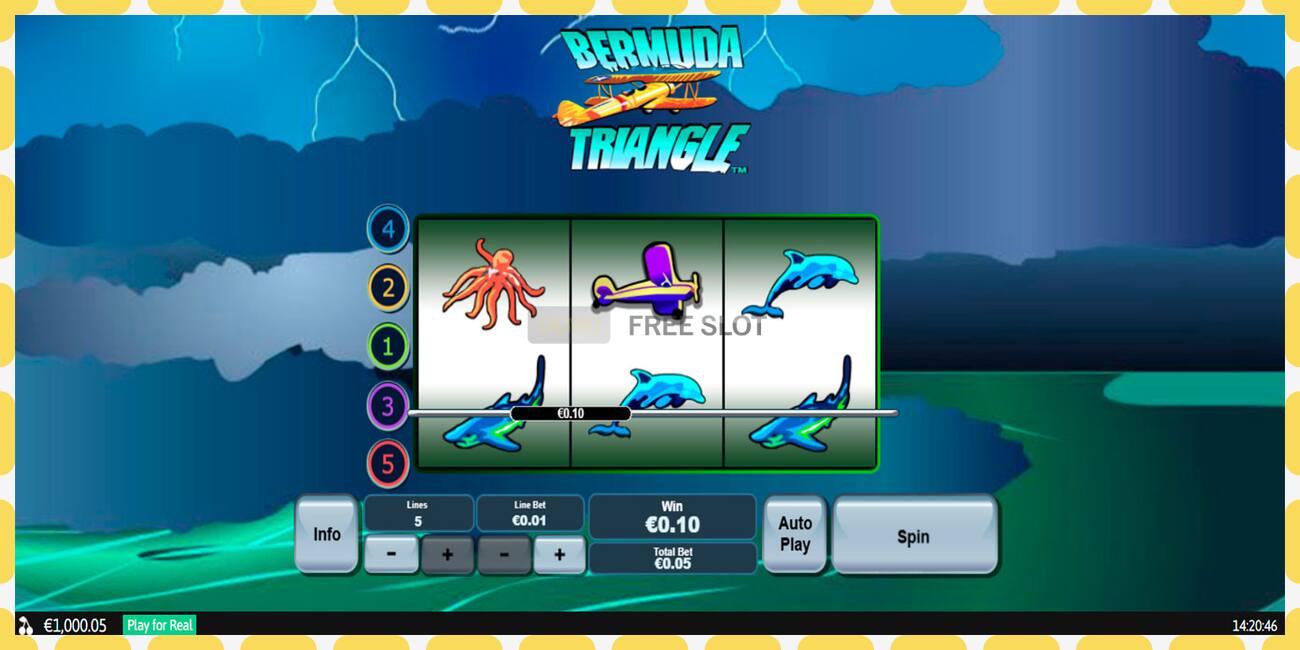 Demo slot Bermuda Triangle free and without registration, picture - 1