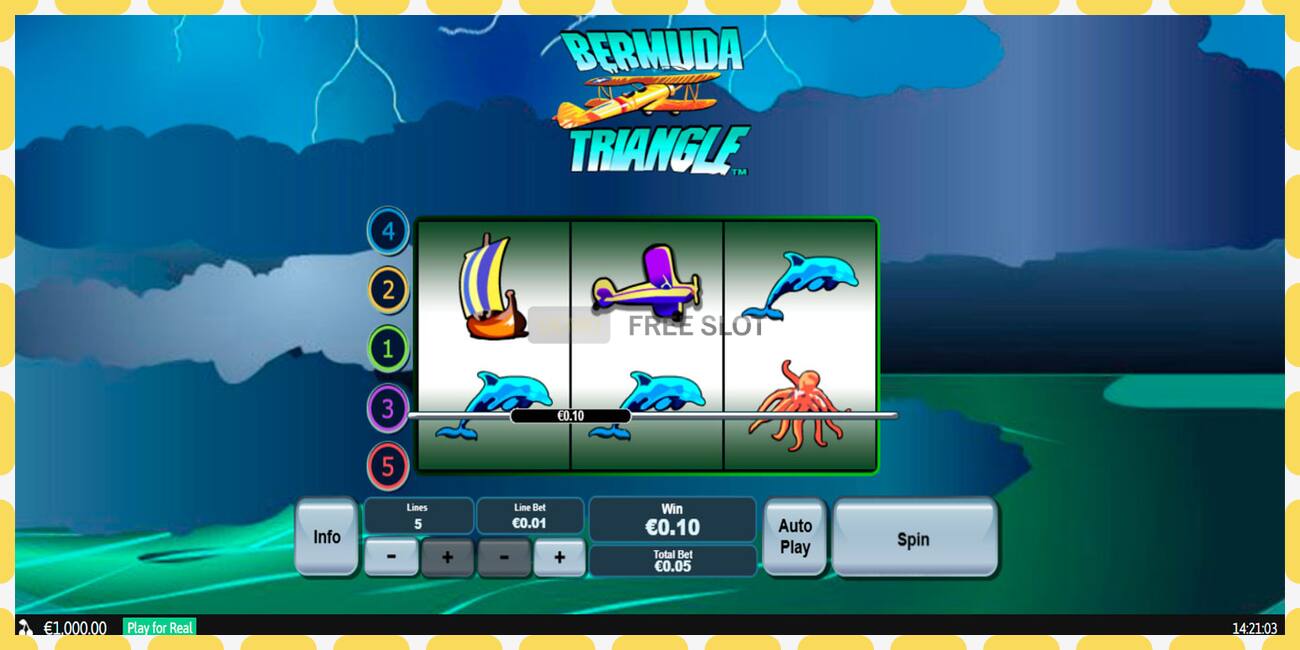 Demo slot Bermuda Triangle free and without registration, picture - 1