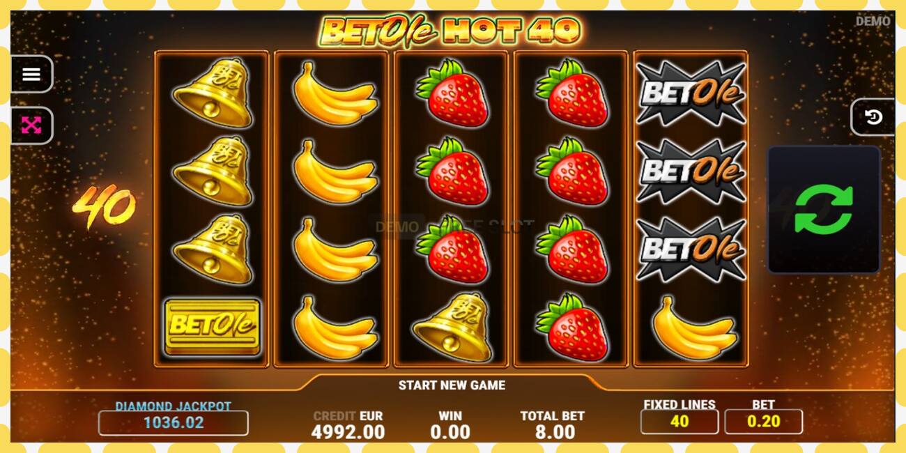 Demo slot Bet Ole Hot 40 free and without registration, picture - 1