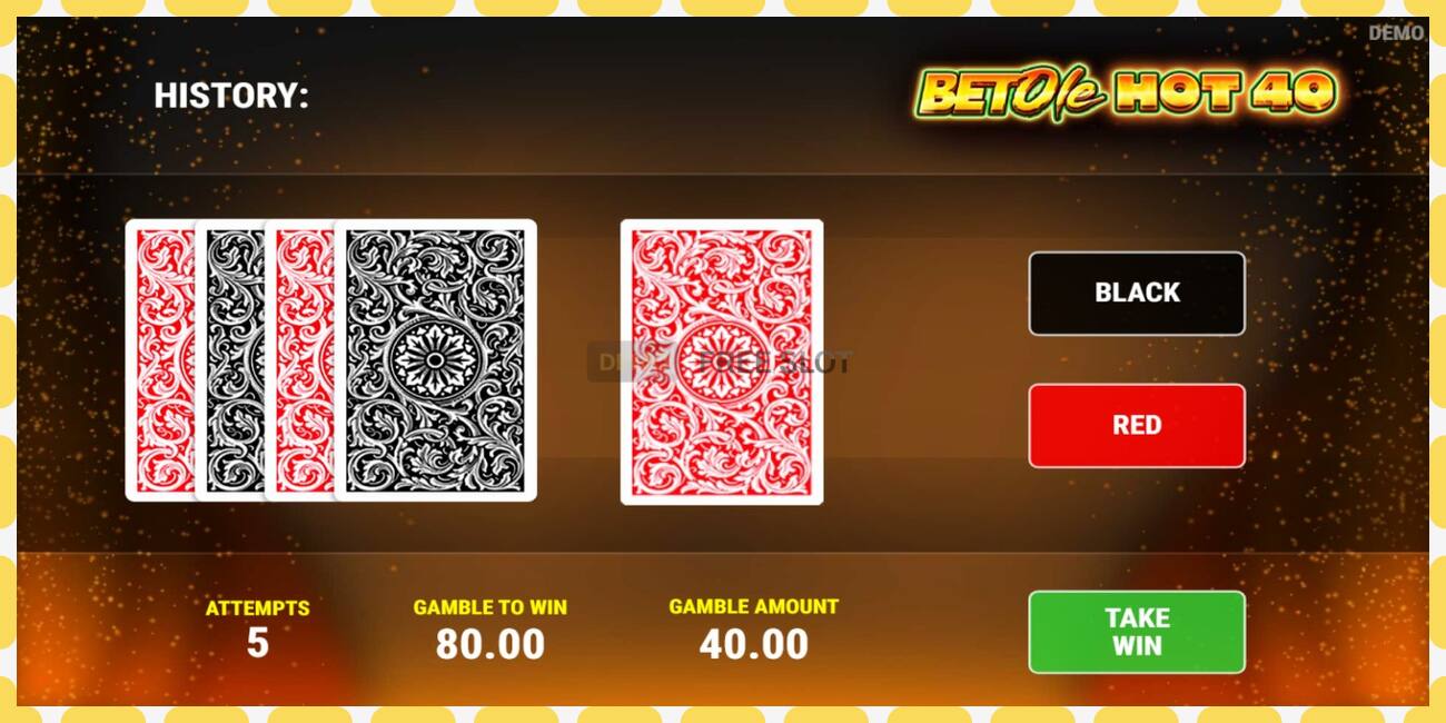 Demo slot Bet Ole Hot 40 free and without registration, picture - 1