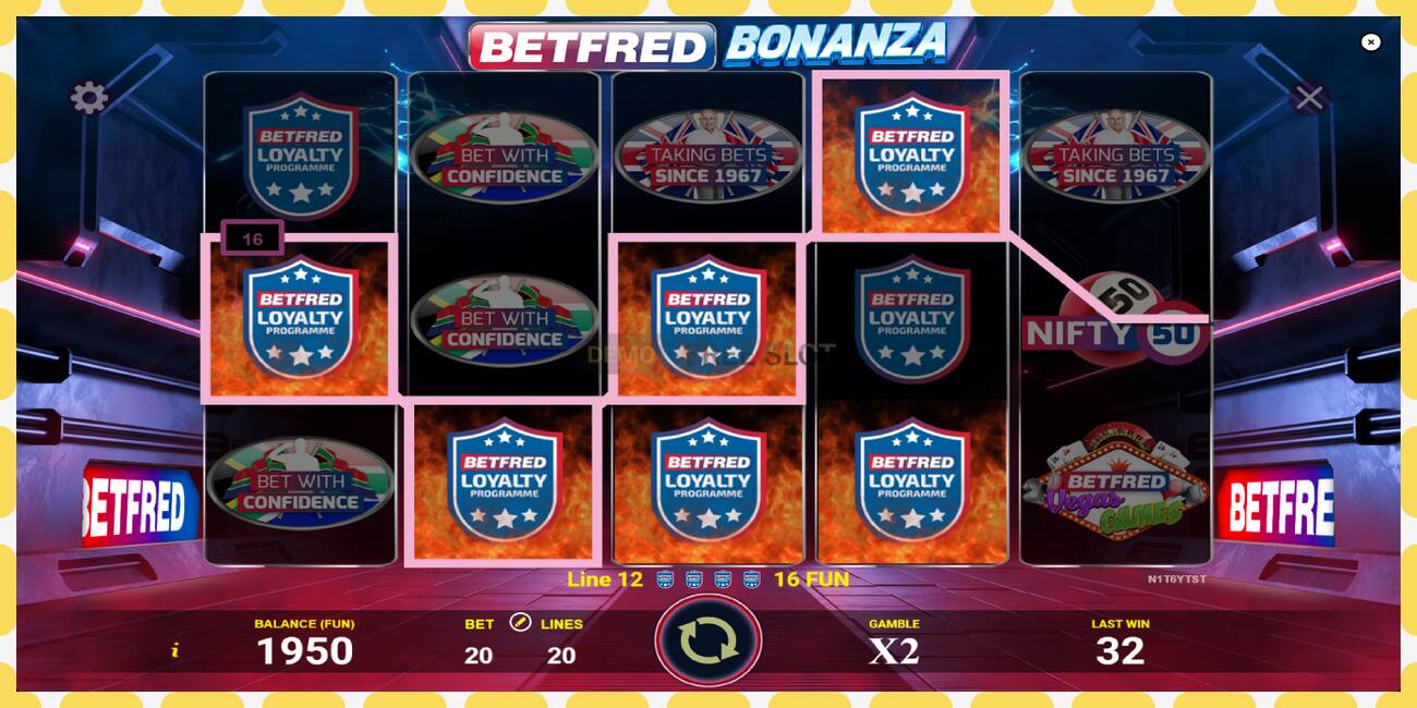 Demo slot Betfred Bonanza free and without registration, picture - 1