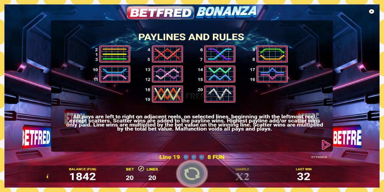 Demo slot Betfred Bonanza free and without registration, picture - 1