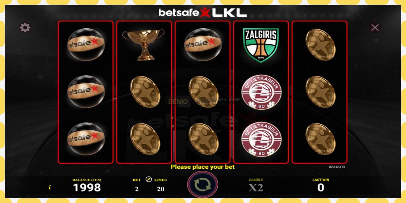 Demo slot Betsafe LKL free and without registration, picture - 1