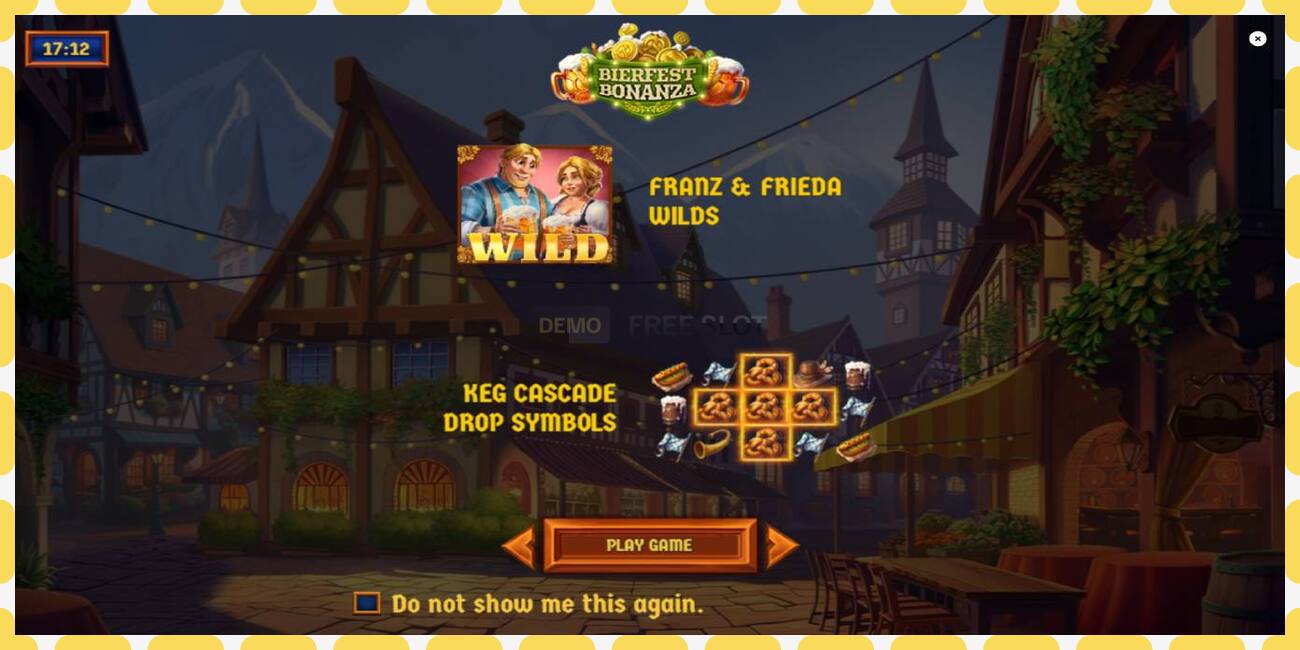 Demo slot Bierfest Bonanza free and without registration, picture - 1