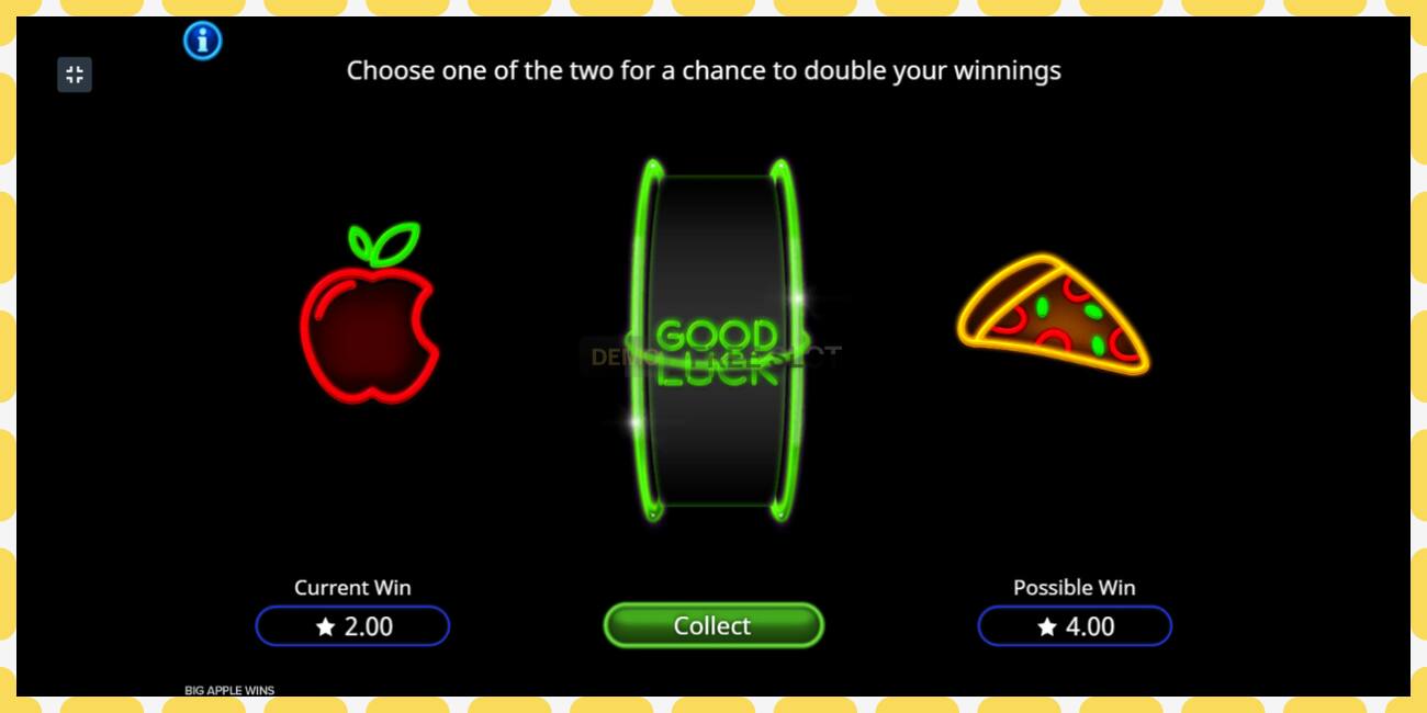 Demo slot Big Apple Wins free and without registration, picture - 1