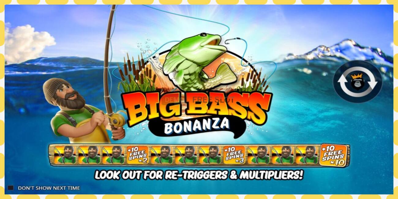 Demo slot Big Bass Bonanza free and without registration, picture - 1