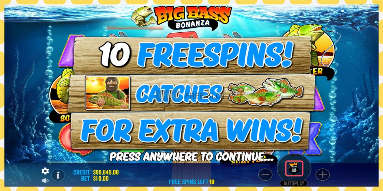 Demo slot Big Bass Bonanza free and without registration, picture - 1