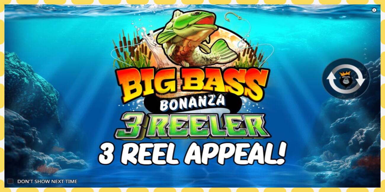 Demo slot Big Bass Bonanza 3 Reeler free and without registration, picture - 1