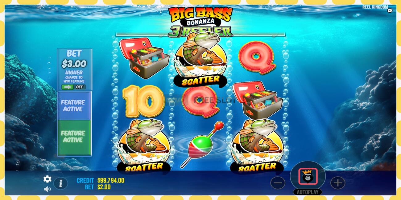 Demo slot Big Bass Bonanza 3 Reeler free and without registration, picture - 1