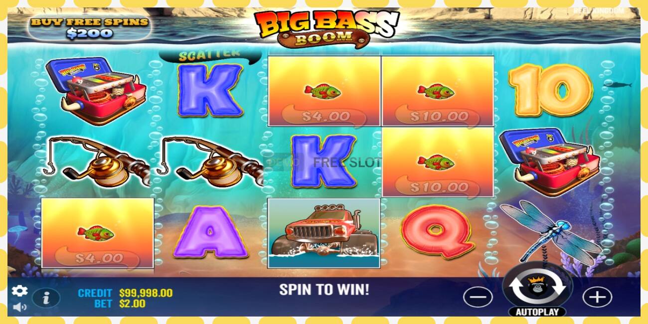 Demo slot Big Bass Boom free and without registration, picture - 1