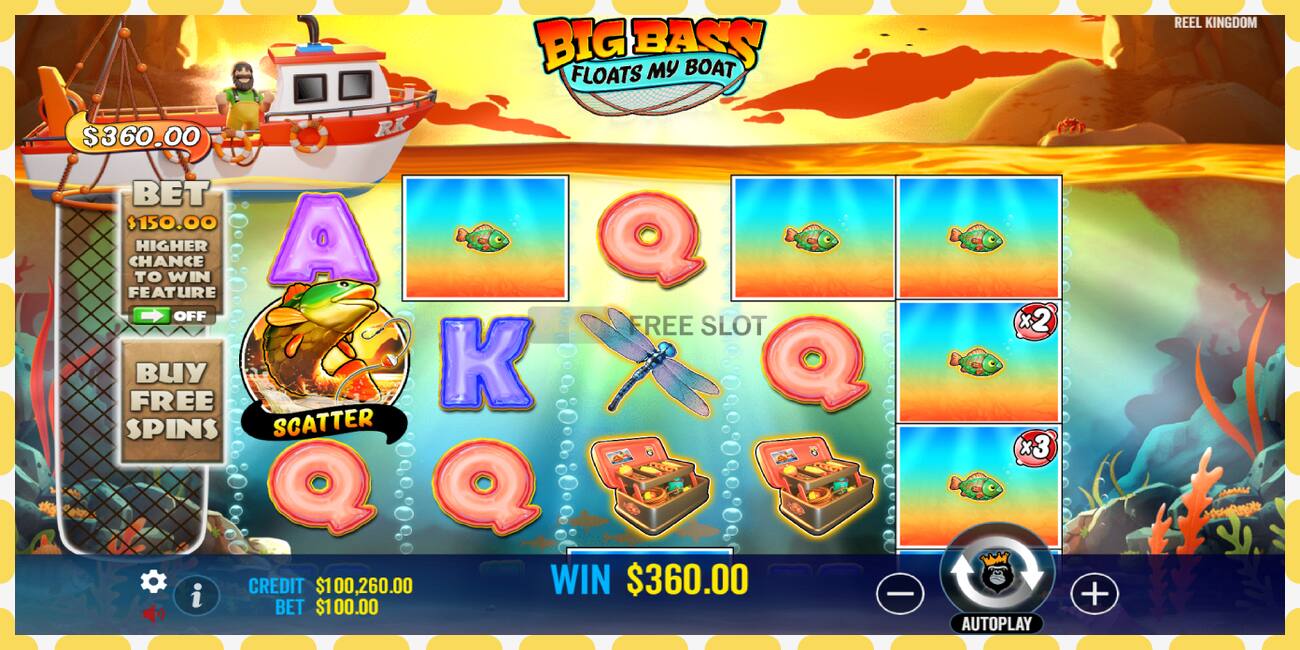 Demo slot Big Bass Floats My Boat free and without registration, picture - 1