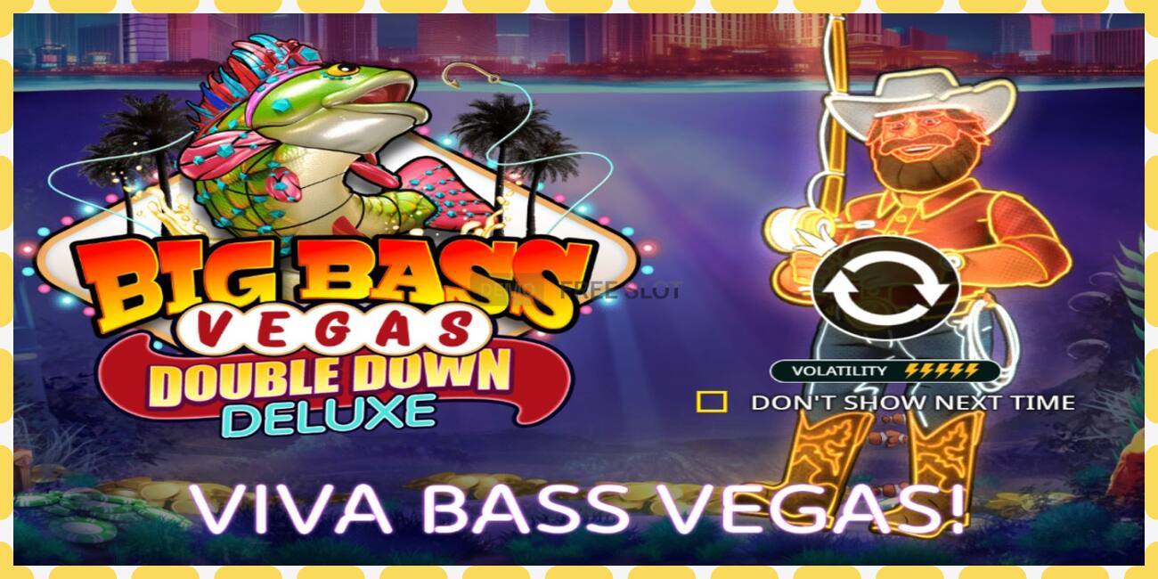 Demo slot Big Bass Vegas Double Down Deluxe free and without registration, picture - 1