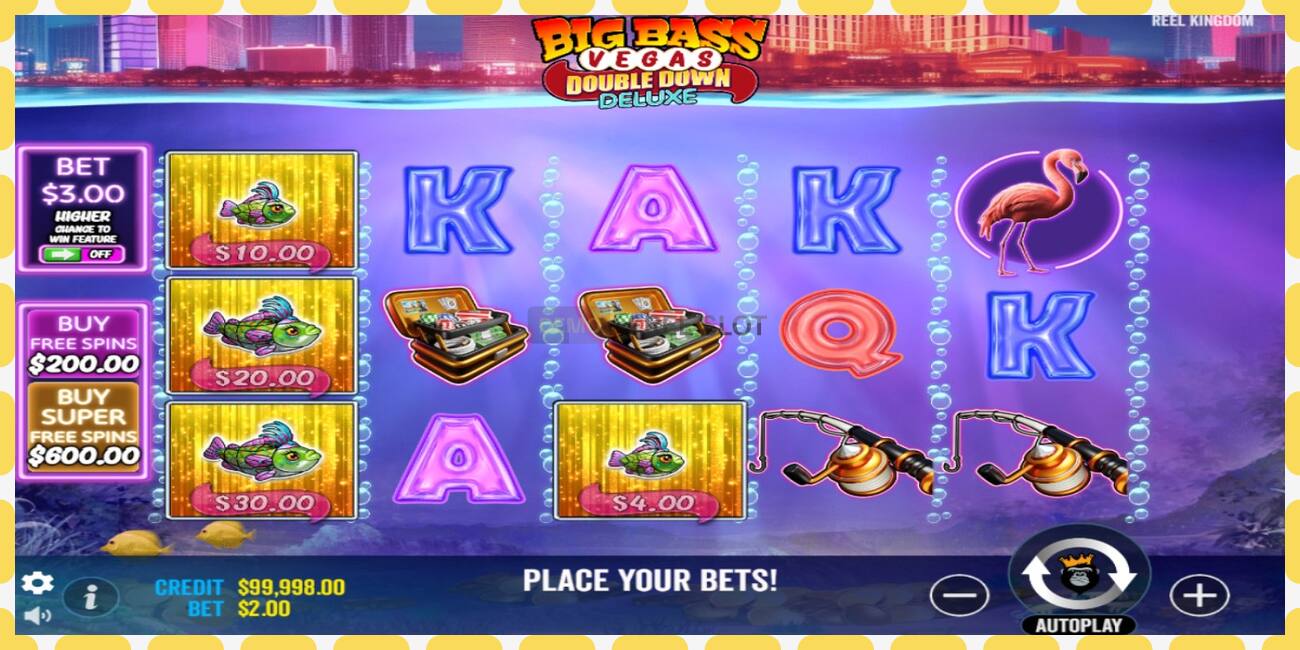 Demo slot Big Bass Vegas Double Down Deluxe free and without registration, picture - 1