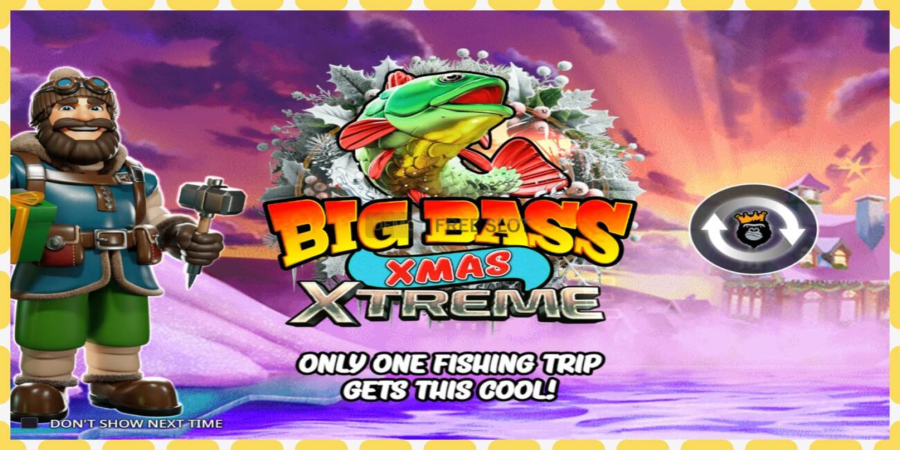 Демо слот Big Bass Xmas Xtreme безкоштовно та без реєстрації, малюнок - 1