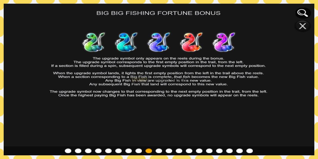 Gniazdo demonstracyjne Big Big Fishing Fortune bezpłatnie i bez rejestracji, zdjęcie - 1