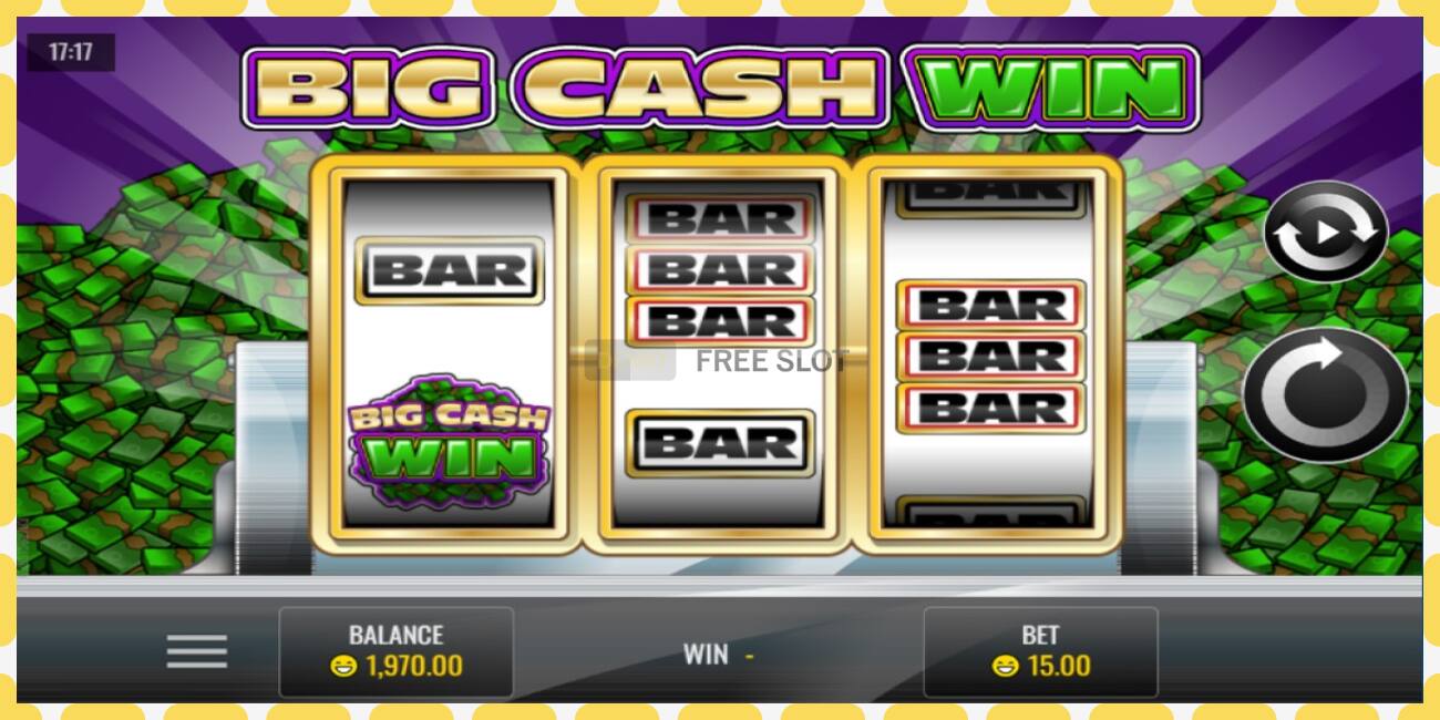 Demo slot Big Cash Win free and without registration, picture - 1