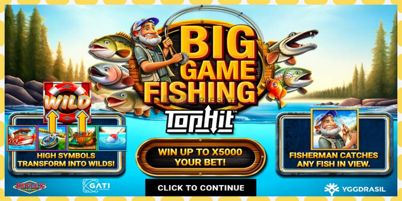 Demo slot Big Game Fishing free and without registration, picture - 1